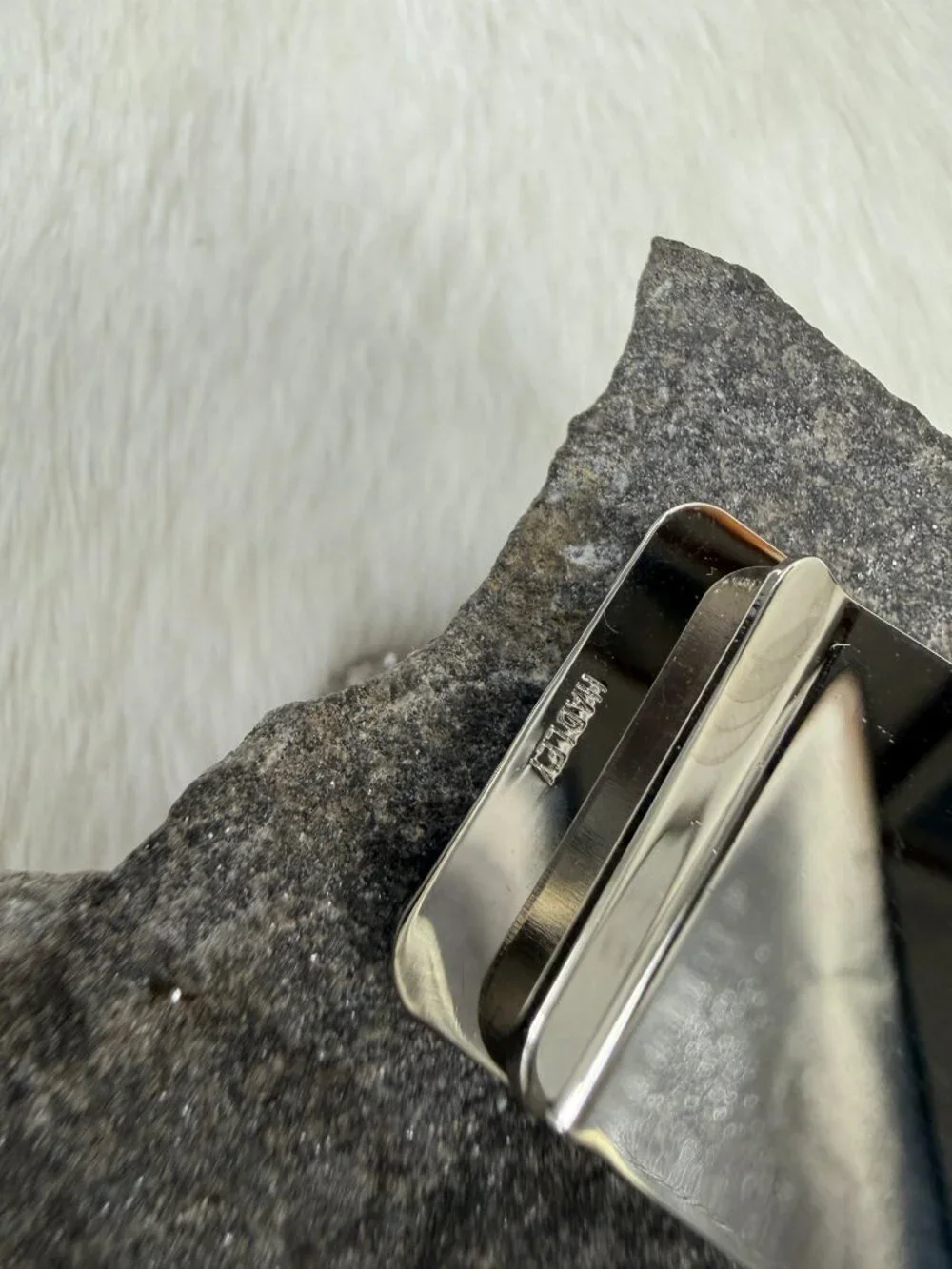 Vintage Hadley Silver Tone Money Clip 2